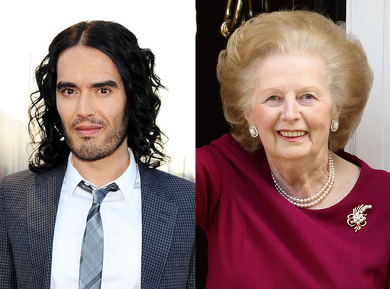 Russell Brand, Margaret Thatcher Russell Brand, Margaret Thatcher